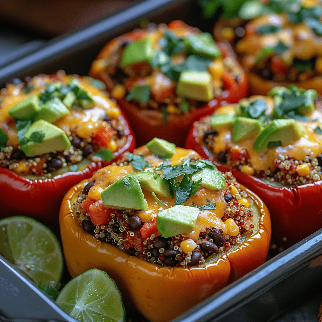 Fiesta gefüllte Paprika sind nicht nur ein festliches und farbenfrohes Gericht, sondern auch eine gesunde und nahrhafte Option für jede Mahlzeit. Diese leckeren Paprika sind gefüllt mit einer köstlichen Mischung aus Quinoa, Bohnen und frischem Gemüse, die sie zu einer perfekten Wahl für Vegetarier und Gesundheitsbewusste macht. Ob als Hauptgericht bei einem Familienessen oder als Highlight auf einer geselligen Feier – gefüllte Paprika bringen Farbe und Geschmack auf den Tisch. In diesem Artikel tauchen wir in die Welt der gefüllten Paprika ein, erläutern die Zutaten, den Zubereitungsprozess und die Inspiration hinter diesem Rezept.