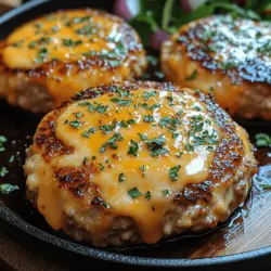 In der heutigen schnelllebigen Welt suchen viele von uns nach köstlichen, aber unkomplizierten Rezepten, die sowohl nahrhaft als auch befriedigend sind. Die Cheddar-Gefüllten Hähnchen-Patties sind eine perfekte Wahl für ein schnelles Abendessen oder eine gesellige Grillrunde. Mit einer Kombination aus magerem Hähnchenfleisch und würzigem Cheddar-Käse bieten diese Patties nicht nur einen großartigen Geschmack, sondern auch eine tolle Textur. Die saftigen Patties sind innen gefüllt mit geschmolzenem Käse, der beim Biss eine köstliche Überraschung bietet.