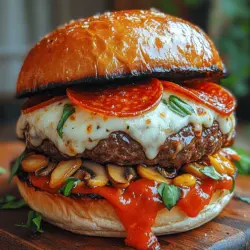 - Rinderhackfleisch (450 g, 80/20): Die Wahl des Rinderhackfleischs ist entscheidend für die Saftigkeit und den Geschmack des Burgers. Eine Mischung aus 80 % Fleisch und 20 % Fett sorgt dafür, dass die Patties beim Grillen nicht austrocknen. Das Fett trägt nicht nur zur saftigen Textur bei, sondern intensiviert auch den Geschmack. Achten Sie darauf, hochwertiges Hackfleisch zu wählen, um das beste Ergebnis zu erzielen.