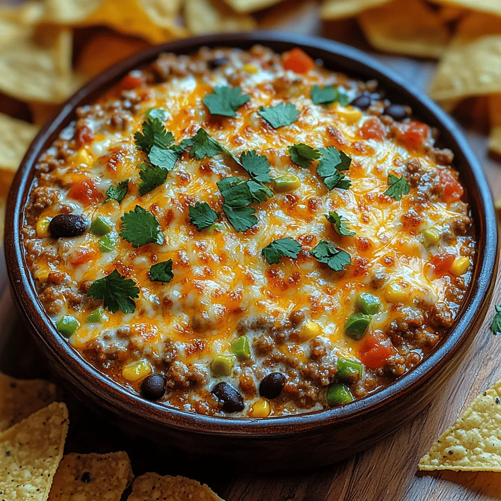 In der Welt des Essens gibt es nichts Besseres als eine köstliche, gesellige Speise, die alle zusammenbringt. Das Tex-Mex Fiesta Trash Dip ist genau das – eine herzhafte Mischung aus Aromen und Texturen, die perfekt für jede Feier oder einfach nur für einen gemütlichen Abend zu Hause ist. Dieser Dip ist nicht nur ein Hit bei geselligen Zusammenkünften, sondern auch ein beliebtes Gericht für Sportveranstaltungen, Grillabende oder einfach als Snack für den Filmabend.