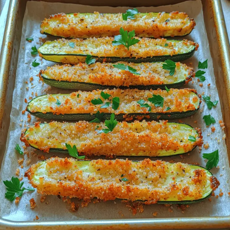 Die Wahl der richtigen Zutaten ist entscheidend für den Geschmack und die Textur Ihrer Zucchini-Pommes. Hier sind die Hauptbestandteile und ihre Vorteile: