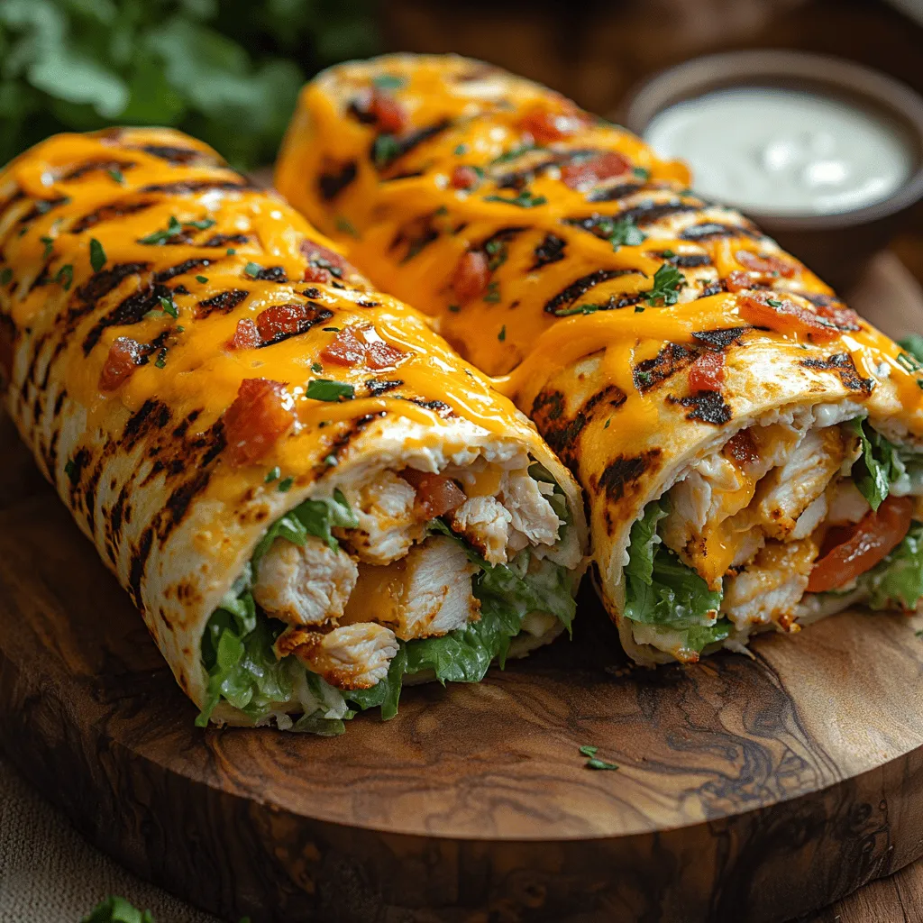 Bevor wir uns in die Zubereitung der Knusprigen Hähnchen-Bacon-Ranch-Wraps stürzen, werfen wir einen Blick auf die Zutaten, die Sie benötigen werden. Jede Zutat spielt eine wichtige Rolle und trägt zu dem köstlichen Endergebnis bei.