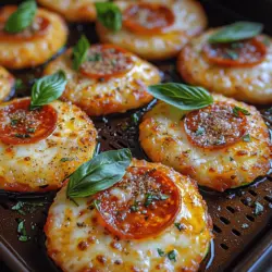 Zucchini-Pizza-Bites aus dem Air Fryer sind der perfekte Snack für alle, die eine gesunde und schmackhafte Alternative zu klassischen Pizza-Snacks suchen. Diese kleinen Köstlichkeiten kombinieren die Frische von Zucchini mit dem herzhaften Geschmack von Käse und Marinara-Soße, was sie zu einer idealen Wahl für Parties, als Vorspeise oder einfach zum Naschen zwischendurch macht. In einer Zeit, in der gesunde Ernährung und schnelle Zubereitung Hand in Hand gehen, erfreuen sich Airfryer immer größerer Beliebtheit. Sie ermöglichen es, köstliche Gerichte mit weniger Öl und in kürzerer Zeit zuzubereiten, was nicht nur die Küche entlastet, sondern auch gesunde Essgewohnheiten fördert.