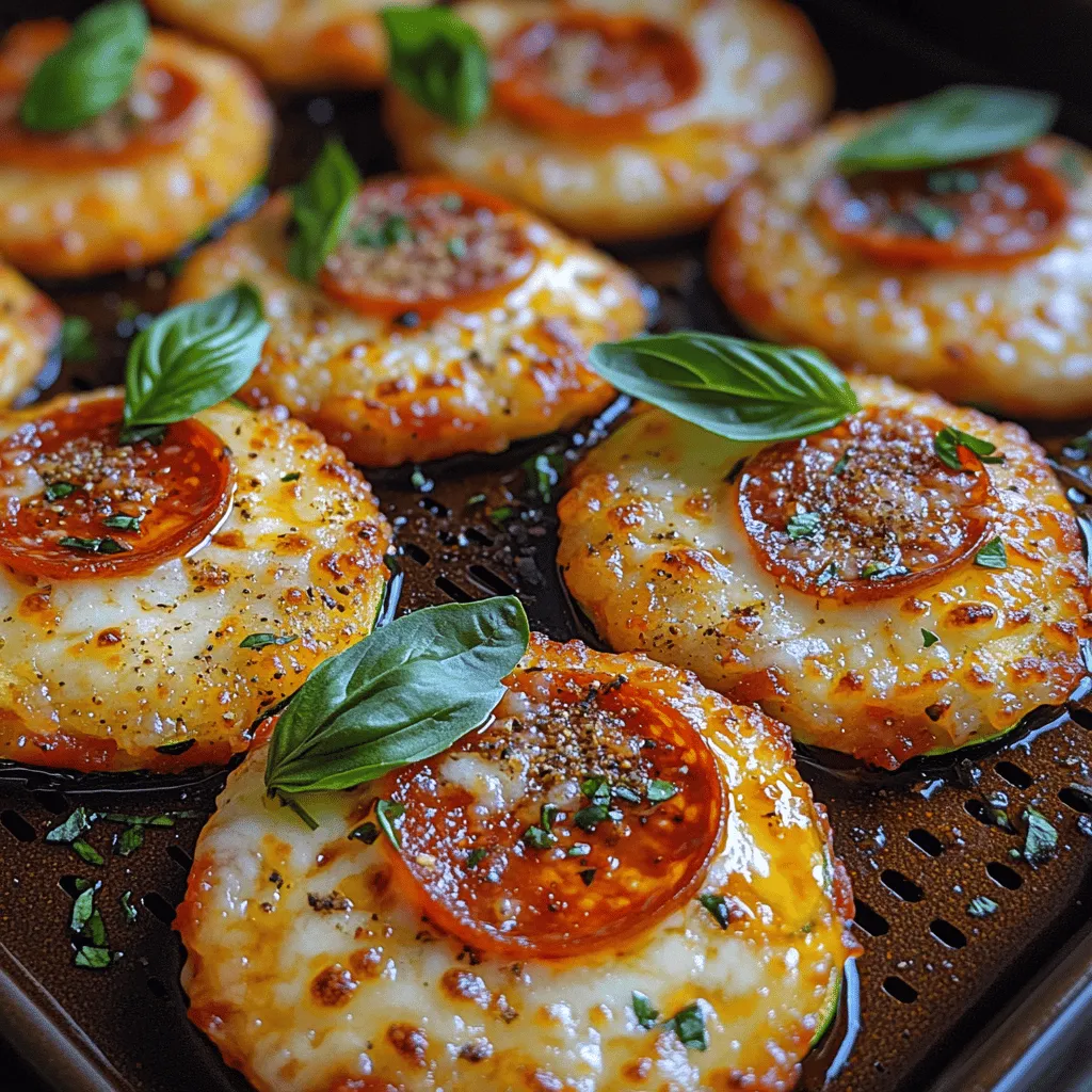 Zucchini-Pizza-Bites aus dem Air Fryer sind der perfekte Snack für alle, die eine gesunde und schmackhafte Alternative zu klassischen Pizza-Snacks suchen. Diese kleinen Köstlichkeiten kombinieren die Frische von Zucchini mit dem herzhaften Geschmack von Käse und Marinara-Soße, was sie zu einer idealen Wahl für Parties, als Vorspeise oder einfach zum Naschen zwischendurch macht. In einer Zeit, in der gesunde Ernährung und schnelle Zubereitung Hand in Hand gehen, erfreuen sich Airfryer immer größerer Beliebtheit. Sie ermöglichen es, köstliche Gerichte mit weniger Öl und in kürzerer Zeit zuzubereiten, was nicht nur die Küche entlastet, sondern auch gesunde Essgewohnheiten fördert.