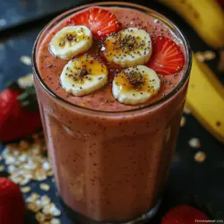 Um diesen köstlichen Erdbeer-Banane Hafer-Smoothie zuzubereiten, benötigen Sie folgende Zutaten, die nicht nur leicht erhältlich, sondern auch gesund sind: