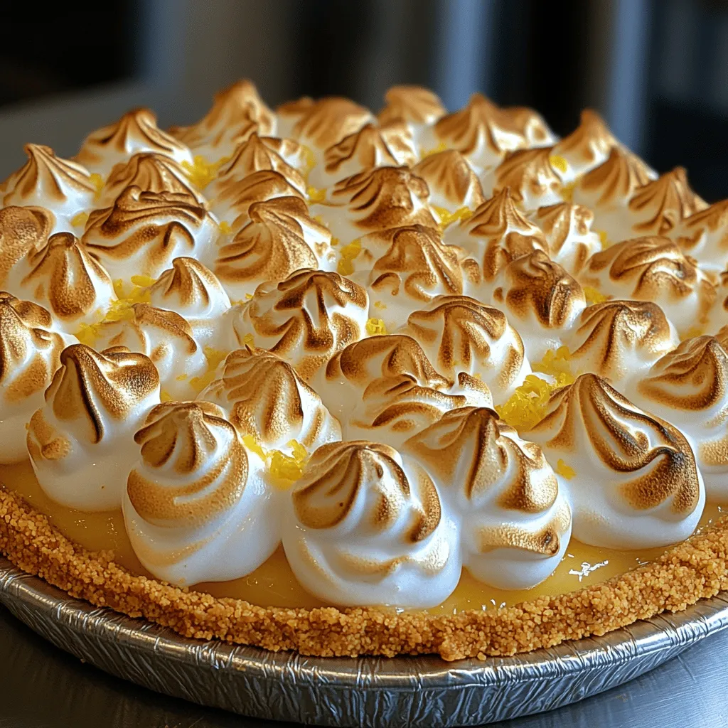 Der Zesty Lemon Meringue Delight ist nicht nur ein einfacher Kuchen, sondern ein wahres Geschmackserlebnis, das eine perfekte Balance zwischen süßem Baiser und saurer Zitronenfüllung bietet. Dieses Rezept hat sich im Laufe der Jahre zu einem Klassiker entwickelt und erfreut sich großer Beliebtheit bei Freunden von fruchtigen Desserts. Ob bei Familienfeiern, Grillpartys oder einfach nur als süßer Genuss für zwischendurch - dieser Kuchen bringt Frische und Freude auf jeden Tisch.