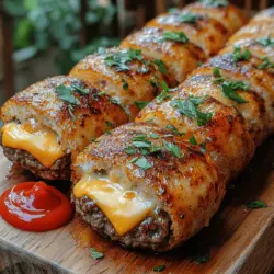 Die Auswahl der richtigen Zutaten ist entscheidend für den Geschmack und die Textur unserer Cheeseburger-Sticks. Hier werden wir die Hauptzutaten im Detail besprechen, um sicherzustellen, dass Sie die besten Ergebnisse erzielen.