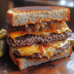 Der Patty Melt ist ein zeitloses amerikanisches Comfort Food, das mit seinem herzhaften Rinderhackfleisch, karamellisierten Zwiebeln und geschmolzenem Käse zwischen zwei Scheiben knusprigem Brot begeistert. Ursprünglich in den Diner-Küchen der 1940er Jahre populär, hat sich dieses köstliche Sandwich zu einem Favoriten für viele entwickelt. Ob für ein schnelles Abendessen nach einem langen Tag oder als herzhaftes Gericht für ein entspanntes Wochenende, dieses Rezept wird Ihre Geschmacksknospen erfreuen und Erinnerungen an gemütliche Abende wecken. In diesem Artikel werden wir die Kunst des perfekten Patty Melt erkunden, beginnend mit den besten Zutaten und den Schritten zur Zubereitung.
