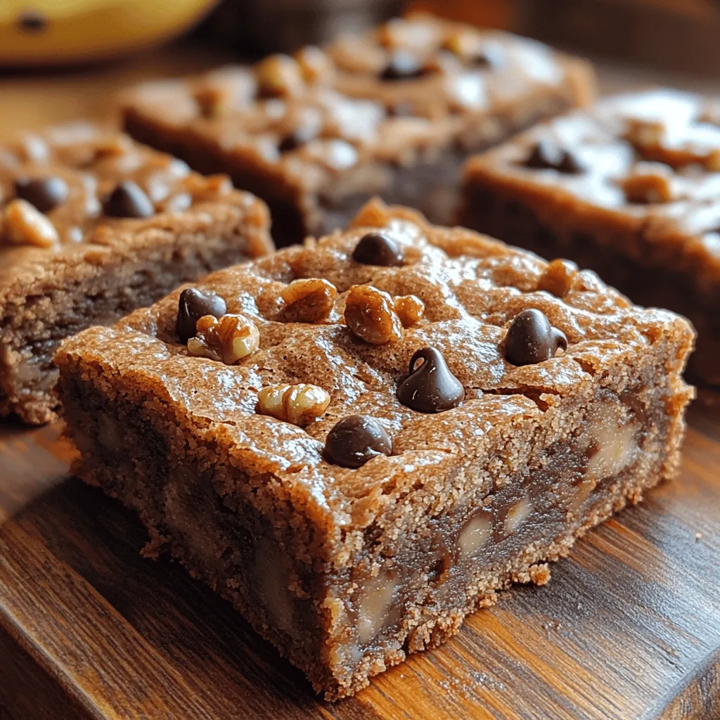 In der Welt der Desserts gibt es nur wenige Leckereien, die so verführerisch sind wie Blondies. Diese himmlischen Bananenbrot Blondies kombinieren die Süße reifer Bananen mit dem reichen Geschmack von braunem Zucker und einer zarten Textur, die man einfach lieben muss. Perfekt für jeden Anlass, sei es ein gemütlicher Abend zu Hause oder eine Feier mit Freunden, sind diese Blondies ein wahrer Genuss. Die Kombination aus saftigen Bananen und süßem, karamellisiertem Zucker macht sie zu einem unwiderstehlichen Snack, der sowohl Jung als auch Alt begeistert.