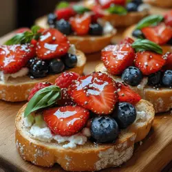 Bevor wir mit der Zubereitung beginnen, werfen wir einen genaueren Blick auf die Zutaten, die für unsere Balsamico-Beeren-Crostini benötigt werden. Jede Zutat spielt eine entscheidende Rolle im Gesamtgeschmack und in der Textur des Gerichts.