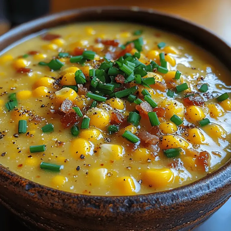 Um die Goldene Freude Mais-Chowder perfekt zuzubereiten, benötigen Sie frische, qualitativ hochwertige Zutaten. Hier ist eine detaillierte Übersicht über die Hauptzutaten und deren Bedeutung für das Gericht:
