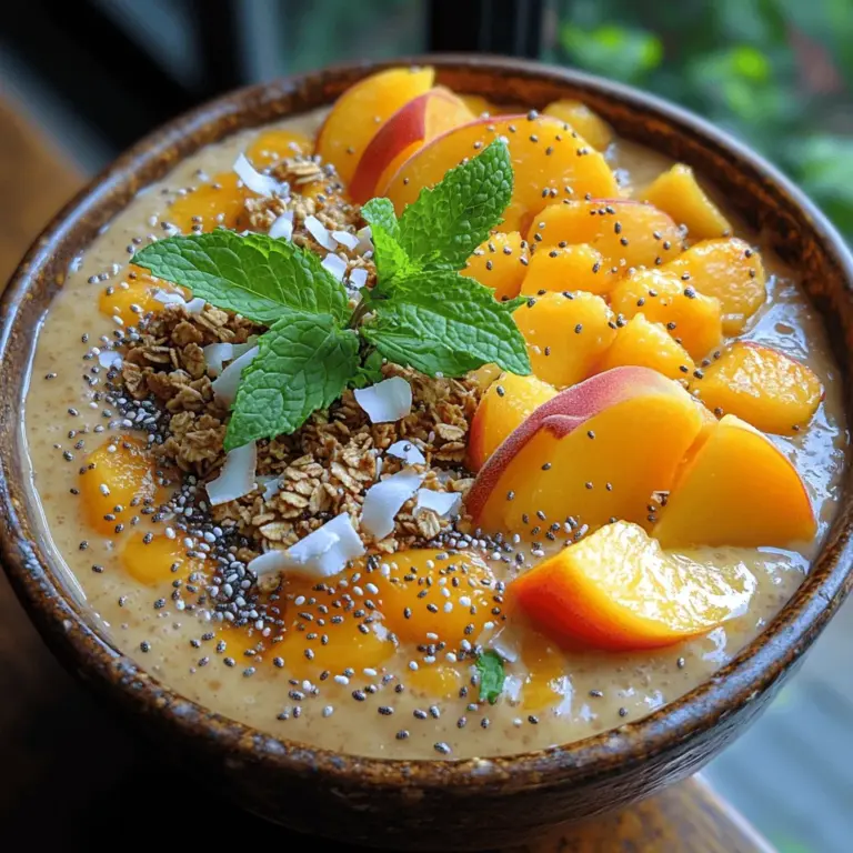 Smoothie Schalen sind nicht nur ein Genuss für den Gaumen, sondern auch eine hervorragende Möglichkeit, gesunde Zutaten in eine nährstoffreiche Mahlzeit zu integrieren. In den letzten Jahren haben sie sich zu einem beliebten Trend entwickelt, der nicht nur in Cafés und Restaurants zu finden ist, sondern auch in vielen Haushalten. Die Pfirsich Perfektion Smoothie Schalen sind das perfekte Beispiel dafür, wie man frische Früchte und cremige Texturen kombiniert, um ein köstliches und ansprechendes Frühstück oder einen Snack zu kreieren.