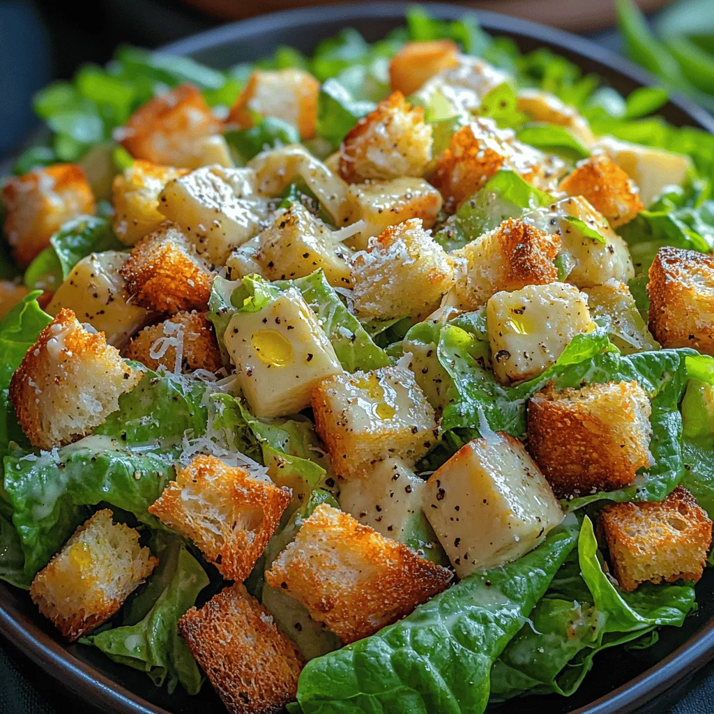 Der Caesar-Salat ist ein zeitloser Klassiker, der in jeder Jahreszeit und zu jedem Anlass serviert werden kann. Mit seinem herrlich cremigen Dressing, knackigem Römersalat und dem unverwechselbaren Geschmack von Parmesan und Croutons hat dieser Salat viele Fans auf der ganzen Welt. Sein leicht würziger Geschmack und die Kombination aus frischen Zutaten machen ihn zu einem perfekten Begleiter für jede Mahlzeit – sei es als Vorspeise, als Beilage oder sogar als Hauptgericht. In diesem Artikel werden wir Ihnen nicht nur das Rezept für einen klassischen Caesar-Salat präsentieren, sondern auch die verschiedenen Komponenten, die seine Einzigartigkeit ausmachen, und einige interessante Informationen über seine Geschichte und Variationen.