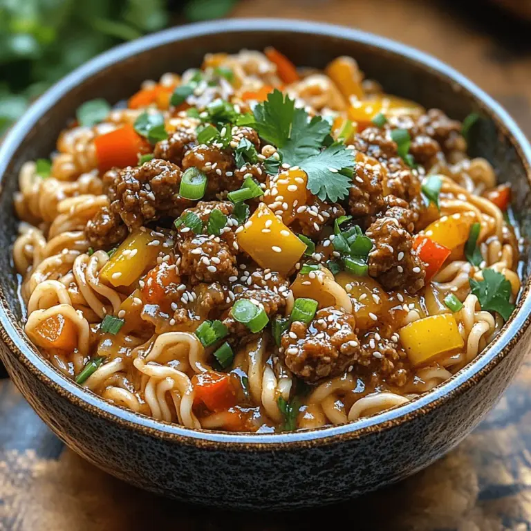 Um die perfekten mongolischen glasierten Rindfleischnudeln zuzubereiten, benötigen Sie eine Vielzahl von Zutaten. Hier ist eine detaillierte Aufschlüsselung der einzelnen Komponenten, die für dieses Rezept erforderlich sind.