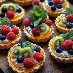 Die Basis für unseren Tortenboden besteht aus Weizenmehl und Puderzucker. Weizenmehl ist ein essentielles Element in vielen Backrezepten und spielt eine entscheidende Rolle bei der Struktur des Gebäcks. Es gibt verschiedene Mehlsorten, die sich in ihrer Proteinmenge unterscheiden, was sich direkt auf die Textur des Endprodukts auswirkt. Für unsere Mini-Obsttörtchen ist es wichtig, ein Mehl zu wählen, das eine feine Textur hat und gut mit den anderen Zutaten harmoniert. Allzweckmehl oder ein feines Kuchenmehl sind ideal, da sie zu einem zarten und knusprigen Boden führen.