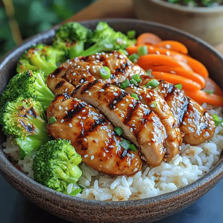 Um Ihre süße & herzhaft Teriyaki-Hühnchen-Bowl erfolgreich zuzubereiten, benötigen Sie folgende Zutaten: