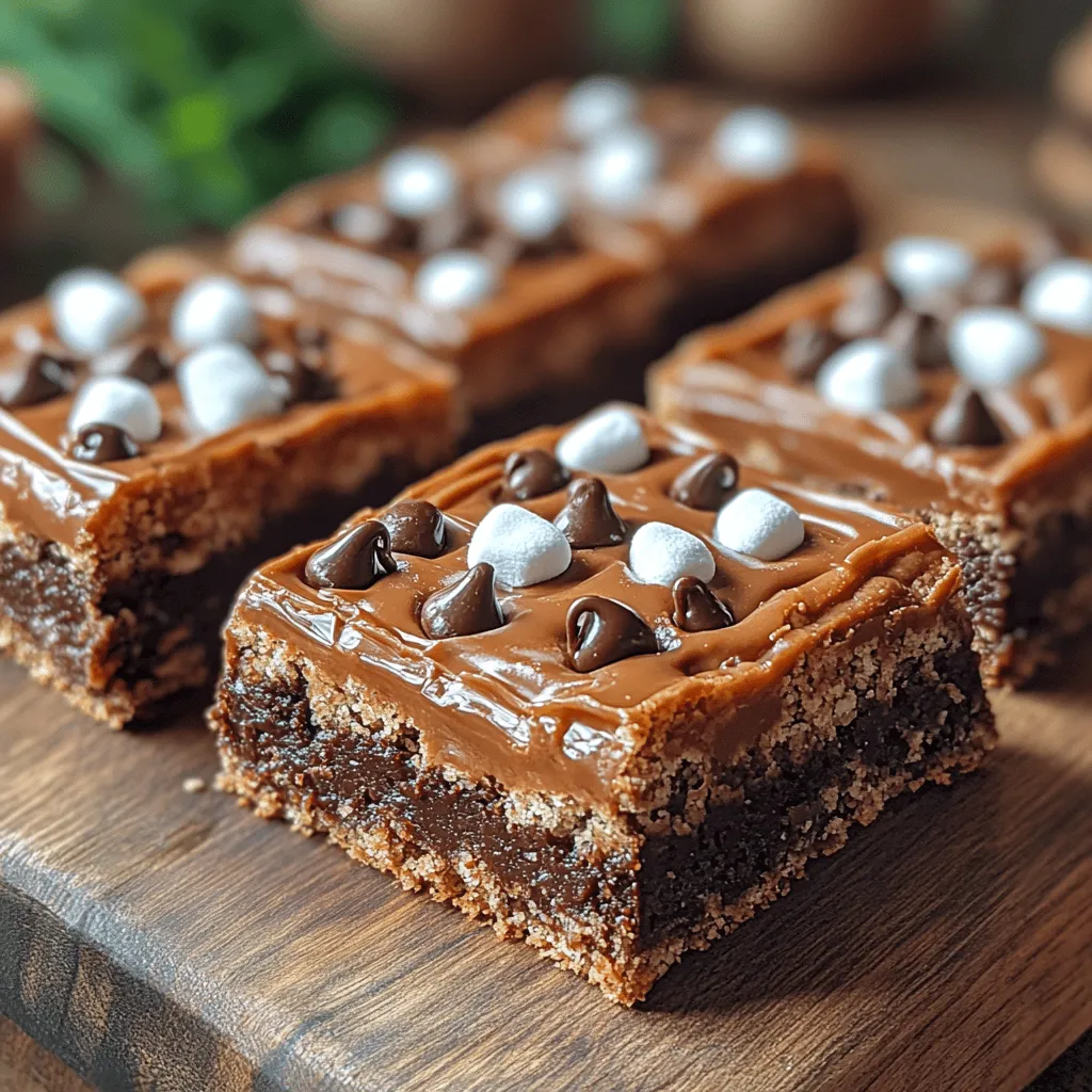Die Grundlage für die Choco-Mallow Bliss Bars sind einfache, aber hochwertige Zutaten. Hier ist eine umfassende Übersicht über die verwendeten Zutaten und deren Funktion im Rezept: