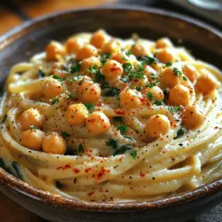 Die Wahl der Pasta ist entscheidend für die Struktur und das Mundgefühl des Gerichts. Linguine, Fettuccine oder Penne sind hervorragende Optionen, die sich gut mit der cremigen Sauce verbinden.