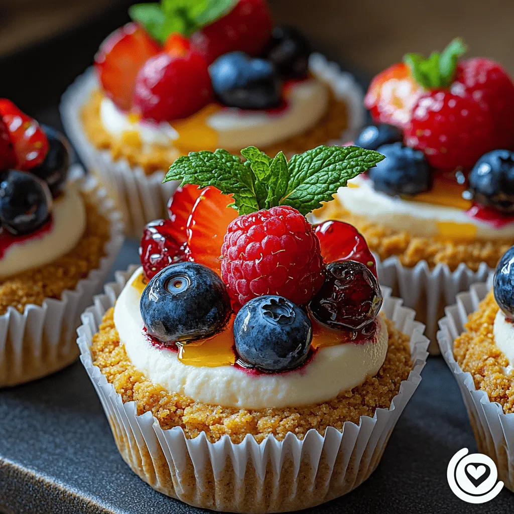 Bevor wir mit der Zubereitung beginnen, lassen Sie uns einen genaueren Blick auf die Zutaten werfen, die wir für diese köstlichen Mini-Cheesecakes benötigen.