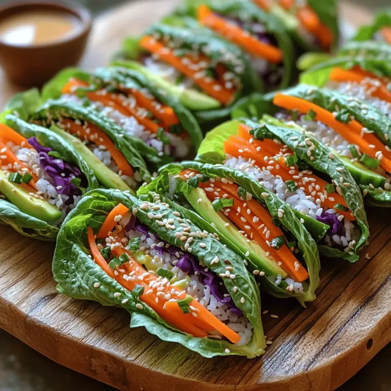 Um die Regenbogen Sushi Salat-Wraps zuzubereiten, benötigst du eine Vielzahl frischer Zutaten, die zusammen eine bunte und gesunde Füllung ergeben. Hier ist eine detaillierte Liste der benötigten Zutaten: