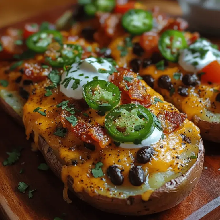 Die Auswahl der richtigen Zutaten ist entscheidend für den Erfolg jedes Rezepts. Hier sind die Hauptbestandteile, die für unsere Loaded Baked Potato Nachos benötigt werden: