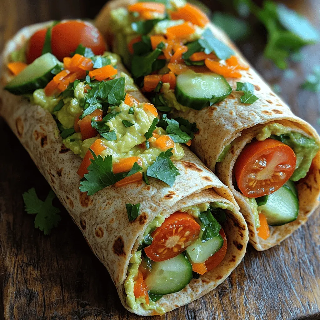 Die Hauptbestandteile der Avocado Hummus Gemüse Wraps sind nicht nur einfach zu finden, sondern auch äußerst nahrhaft. Schauen wir uns die einzelnen Zutaten genauer an: