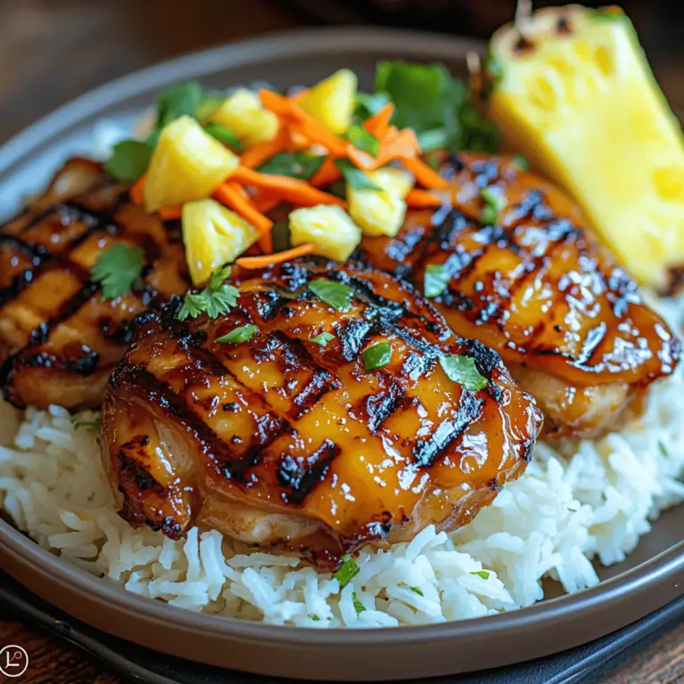 Für das Aloha BBQ Hähnchen-Delight verwenden wir Hähnchenschenkel ohne Knochen und Haut. Diese Wahl hat mehrere Vorteile: Hähnchenschenkel sind saftiger und geschmackvoller als Hähnchenbrust, da sie mehr Fett enthalten. Dies sorgt dafür, dass das Fleisch beim Grillen zart und saftig bleibt. Außerdem haben sie eine größere Oberfläche, die es ermöglicht, die Marinade besser aufzunehmen. So wird das Hähnchen nicht nur schmackhaft, sondern auch aromatisch und voller Geschmack.
