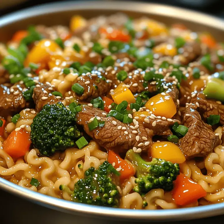 Sizzling Beef Noodle Delight ist ein köstliches Gericht, das sowohl geschmacklich als auch visuell überzeugt. Die Kombination aus zartem Rindfleisch, knackigem Gemüse und schmackhaften Nudeln macht dieses Rezept zu einem perfekten Abendessen für Familie und Freunde. Dieses Gericht ist nicht nur einfach zuzubereiten, sondern es bringt auch die Aromen der asiatischen Küche direkt auf Ihren Tisch. In diesem Artikel werden wir jedes Detail dieser köstlichen Speise erkunden, einschließlich der Zutaten, Zubereitung und der kulturellen Hintergründe, die dieses Gericht so besonders machen.