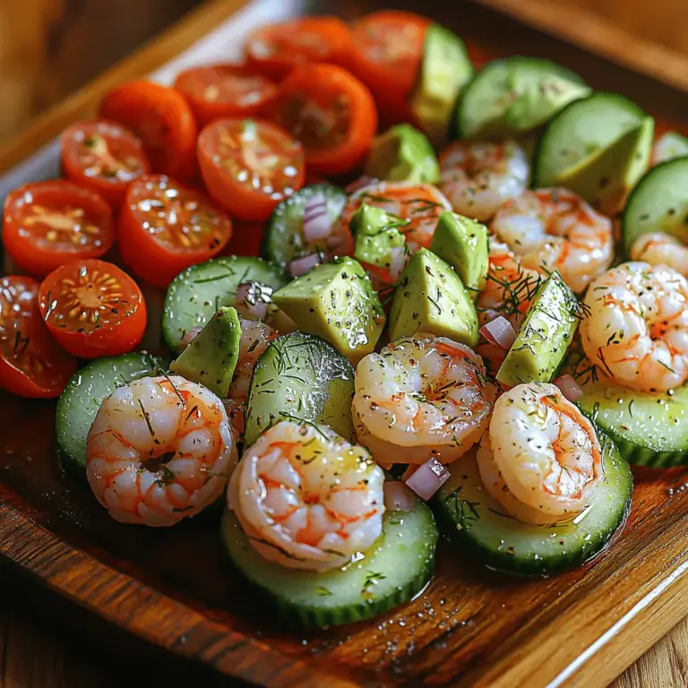 Mit den steigenden Temperaturen und den längeren Tagen sehnen sich viele von uns nach leichten und erfrischenden Gerichten, die nicht nur köstlich sind, sondern auch gut für unseren Körper. Der Erfrischende Gurken-Shrimps-Salat ist genau das richtige Gericht, um die Sommerhitze zu bekämpfen. Dieser Salat kombiniert die zarten Aromen von frischen Zutaten mit den köstlichen, saftigen Shrimps und ist eine hervorragende Wahl für Mittagessen im Freien, Grillpartys oder einen entspannten Abend auf der Terrasse.