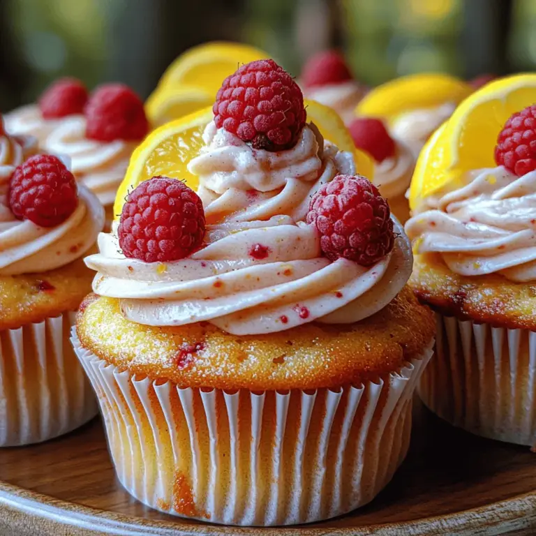 Die perfekte Kombination von Zutaten macht den Unterschied zwischen einem guten und einem großartigen Cupcake. Lass uns die einzelnen Zutaten für die Zesty Raspberry Lemonade Cupcakes näher betrachten und ihre Rolle im Rezept verstehen.