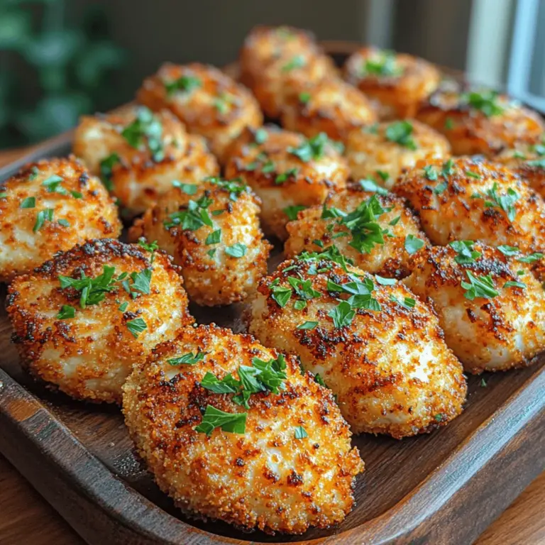 Die Heißluftfritteuse hat die Art und Weise revolutioniert, wie wir frittierte Speisen zubereiten – gesünder und schneller. Mit dieser innovativen Kochtechnik können Sie den köstlichen Geschmack von frittierten Gerichten genießen, ohne sich um übermäßige Ölmengen oder ungesunde Fette kümmern zu müssen. Heute präsentieren wir Ihnen ein köstliches Rezept für krosse Ranch-Hühnchen-Bissen, die nicht nur einfach zuzubereiten sind, sondern auch hervorragend schmecken. Dieses Gericht ist perfekt für einen Snack, ein schnelles Abendessen oder als Partygericht, das Ihre Gäste begeistern wird. Lassen Sie uns gemeinsam in die Welt der aromatischen Aromen und knusprigen Texturen eintauchen.