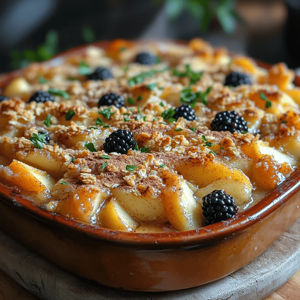 Herbstliche Freude: Apfel-Brombeer-Crumble ist das perfekte Dessert, um die Aromen der Saison zu feiern. Wenn die Blätter sich in leuchtenden Farben färben und die kühle Luft nach frischem Obst duftet, ist es an der Zeit, ein warmes und herzhaftes Dessert zu genießen. Dieser Crumble vereint die süße Frische von Äpfeln mit der leicht säuerlichen Note von Brombeeren und wird mit einer knusprigen, goldbraunen Kruste überbacken. Er bietet nicht nur einen Genuss für den Gaumen, sondern auch eine wunderbare Möglichkeit, die Farben und Geschmäcker des Herbstes zu genießen. In diesem Artikel erfahren Sie alles, was Sie über die Zubereitung dieses herzerwärmenden Desserts wissen müssen, von der Auswahl der besten Zutaten bis hin zu Tipps für die perfekte Zubereitung.