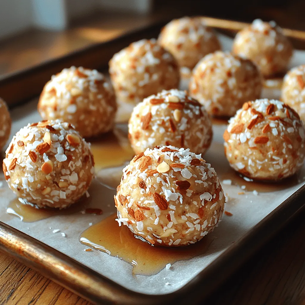 Die Mandel-Kokos-Bällchen sind nicht nur eine köstliche Nascherei, sondern auch eine gesunde Snack-Option, die perfekt für alle ist, die auf ihre Ernährung achten möchten. Diese kleinen Bällchen vereinen den nussigen Geschmack von Mandeln mit der Süße von Datteln und der Exotik von Kokosnuss. Sie sind einfach zuzubereiten und benötigen keine Backzeit, was sie zu einer idealen Wahl für spontane Snack-Attacken macht. In diesem Artikel werden wir Ihnen nicht nur die Schritt-für-Schritt-Anleitung zur Zubereitung dieser Bällchen geben, sondern auch die Bedeutung der verwendeten Zutaten sowie wichtige Tipps für die perfekte Zubereitung erläutern.