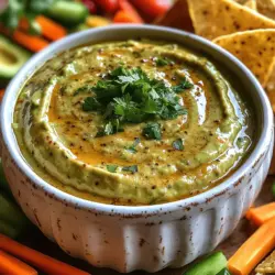 Willkommen zu unserem Rezept für den cremigen Avocado-Limetten-Ranch-Dip! Dieser Dip ist nicht nur ein Fest für die Sinne, sondern auch eine gesunde und schmackhafte Ergänzung für jede Party oder als Snack für zwischendurch. Ursprünglich in der amerikanischen Küche verwurzelt, hat der Ranch-Dressing-Stil in den letzten Jahren an Beliebtheit gewonnen und wurde in zahlreiche Variationen integriert. Besonders in Kombination mit Avocados und Limetten entfaltet dieser Dip sein volles Aroma.