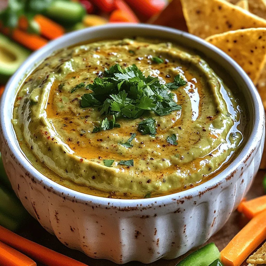 Willkommen zu unserem Rezept für den cremigen Avocado-Limetten-Ranch-Dip! Dieser Dip ist nicht nur ein Fest für die Sinne, sondern auch eine gesunde und schmackhafte Ergänzung für jede Party oder als Snack für zwischendurch. Ursprünglich in der amerikanischen Küche verwurzelt, hat der Ranch-Dressing-Stil in den letzten Jahren an Beliebtheit gewonnen und wurde in zahlreiche Variationen integriert. Besonders in Kombination mit Avocados und Limetten entfaltet dieser Dip sein volles Aroma.