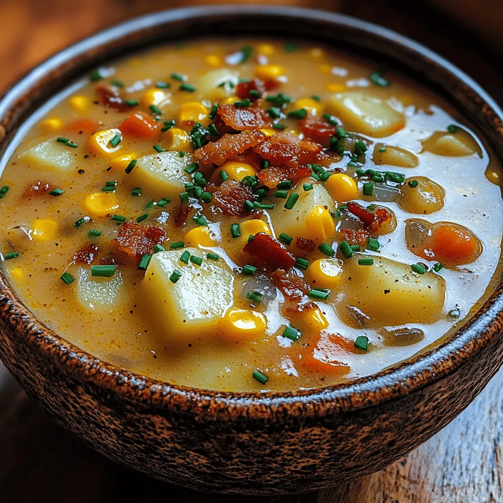 In der Welt der herzhaften Suppen gibt es nur wenige Gerichte, die so vielseitig und geschmacklich ansprechend sind wie die cremige Mais- und Kartoffelsuppe. Diese Suppe vereint die Süße des frischen Mais mit der herzhaften Note von Kartoffeln zu einem wärmenden und befriedigenden Gericht, das sich perfekt für kühle Tage eignet. Die Kombination aus cremiger Textur und dem reichhaltigen Aroma macht sie zu einem Favoriten in vielen Haushalten – und das nicht nur in der kalten Jahreszeit.
