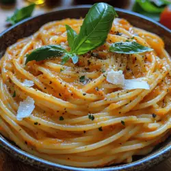 Die cremigen Tomaten-Basilikum-Spaghetti sind nicht nur ein einfaches Gericht, sondern eine wahre Symphonie aus Aromen und Texturen, die in der italienischen Küche ihren Ursprung hat. Dieses Rezept vereint die frische Süße von sonnengereiften Tomaten mit dem aromatischen Duft von frischem Basilikum und einer samtigen, cremigen Sauce, die die Spaghetti perfekt umhüllt. In Italien sind Pasta-Gerichte wie dieses besonders beliebt und werden oft mit frischen, regionalen Zutaten zubereitet. Sie stehen für die Essenz der italienischen Kochkunst: einfach, aber köstlich.