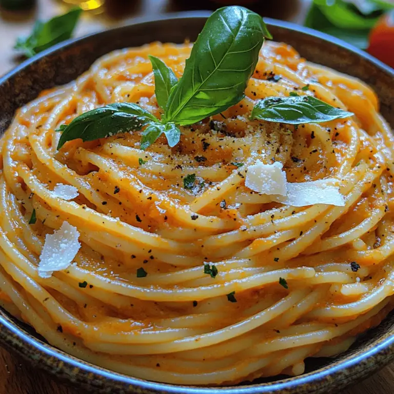 Die cremigen Tomaten-Basilikum-Spaghetti sind nicht nur ein einfaches Gericht, sondern eine wahre Symphonie aus Aromen und Texturen, die in der italienischen Küche ihren Ursprung hat. Dieses Rezept vereint die frische Süße von sonnengereiften Tomaten mit dem aromatischen Duft von frischem Basilikum und einer samtigen, cremigen Sauce, die die Spaghetti perfekt umhüllt. In Italien sind Pasta-Gerichte wie dieses besonders beliebt und werden oft mit frischen, regionalen Zutaten zubereitet. Sie stehen für die Essenz der italienischen Kochkunst: einfach, aber köstlich.