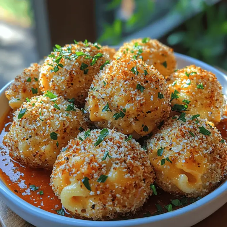 Wenn es um Comfort Food geht, stehen Mac & Cheese ganz oben auf der Liste. Diese cremige, köstliche Kombination aus Makkaroni und Käse hat Generationen von Feinschmeckern begeistert. Doch was passiert, wenn wir diese klassische Speise in etwas Knuspriges und Spaßiges verwandeln? Hier kommen die knusprigen gebackenen Mac & Cheese Bällchen ins Spiel! Diese kleinen, goldbraunen Häppchen sind nicht nur ein Genuss für den Gaumen, sondern auch ein Hit bei jeder Party oder Zusammenkunft. Ob als Snack für den Filmabend, als Fingerfood für die nächste Feier oder einfach nur, um sich selbst etwas Gutes zu tun – diese Bällchen sind vielseitig und einfach zuzubereiten.