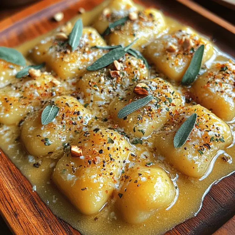 Die kalte Jahreszeit steht vor der Tür, und mit ihr kommt die Zeit für warme, herzhafte Gerichte, die Körper und Seele nähren. Eines der besten Rezepte, um die Aromen des Herbstes einzufangen, sind die butterigen Salbei-Kürbis-Gnocchi. Dieses Gericht vereint die süße Note von Kürbis mit der erdigen Tiefe von frischem Salbei und der cremigen Textur von Butter, die zusammen ein unvergleichliches Geschmackserlebnis bieten. Gnocchi, die aus Kartoffeln oder in diesem Fall aus Kürbis hergestellt werden, sind eine italienische Spezialität, die in der ganzen Welt geschätzt wird.