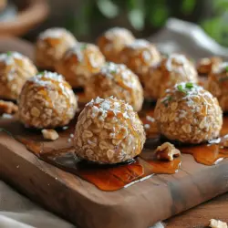 In der heutigen schnelllebigen Welt, in der gesunde Ernährung oft auf der Strecke bleibt, sind Energiebällchen eine hervorragende Lösung, um gesunde Snacks einfach zuzubereiten. Diese süßen Ahorn-Walnuss-Energiebällchen sind nicht nur köstlich, sondern auch nährstoffreich und perfekt für einen schnellen Energieboost. Mit ihrer Kombination aus nahrhaften Zutaten sind sie ideal für den kleinen Hunger zwischendurch, nach dem Sport oder als gesunder Snack für Kinder und Erwachsene.
