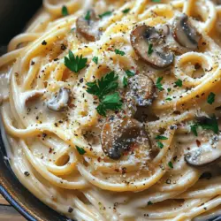 Cremige Knoblauch-Pilz-Pasta ist nicht nur ein einfaches Gericht, sondern auch eine wahre Gaumenfreude, die in vielen Küchen der Welt eine besondere Rolle spielt. Dieses Rezept vereint die Aromen von frischen Champignons, aromatischem Knoblauch und einer samtigen Sahnesauce, die perfekt mit der Pasta harmoniert. Die Kombination aus Fettuccine oder Spaghetti mit einer cremigen Sauce macht dieses Gericht zu einer beliebten Wahl für ein schnelles Abendessen oder ein romantisches Dinner.