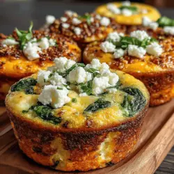 Gesunde Snacks und Frühstücksoptionen sind in der heutigen schnelllebigen Welt unerlässlich. Die Suche nach schmackhaften und gleichzeitig nahrhaften Rezepten, die einfach zuzubereiten sind, ist für viele Menschen von großer Bedeutung. Die Süßkartoffel-Spinat-Ei-Muffins sind genau das – eine köstliche und gesunde Wahl, die sich perfekt für den Start in den Tag oder als Snack für zwischendurch eignet. Diese Muffins vereinen die Süße der Süßkartoffel mit dem herzhaften Geschmack von Spinat und Feta-Käse, was sie zu einem absoluten Genuss macht. Sie sind nicht nur nährstoffreich, sondern auch glutenfrei und lassen sich leicht variieren, um unterschiedlichen Geschmäckern gerecht zu werden.