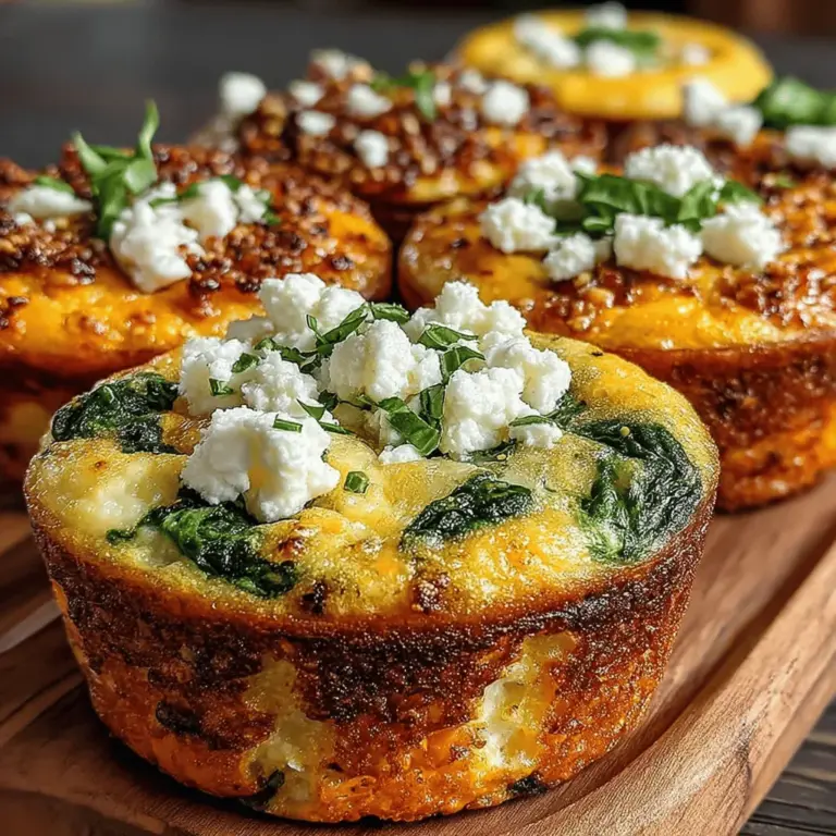 Gesunde Snacks und Frühstücksoptionen sind in der heutigen schnelllebigen Welt unerlässlich. Die Suche nach schmackhaften und gleichzeitig nahrhaften Rezepten, die einfach zuzubereiten sind, ist für viele Menschen von großer Bedeutung. Die Süßkartoffel-Spinat-Ei-Muffins sind genau das – eine köstliche und gesunde Wahl, die sich perfekt für den Start in den Tag oder als Snack für zwischendurch eignet. Diese Muffins vereinen die Süße der Süßkartoffel mit dem herzhaften Geschmack von Spinat und Feta-Käse, was sie zu einem absoluten Genuss macht. Sie sind nicht nur nährstoffreich, sondern auch glutenfrei und lassen sich leicht variieren, um unterschiedlichen Geschmäckern gerecht zu werden.