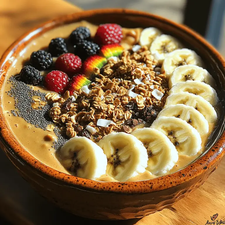 Smoothie-Bowls sind in den letzten Jahren zu einem beliebten Trend in der Frühstückswelt geworden. Sie sind nicht nur köstlich und sättigend, sondern bieten auch eine großartige Möglichkeit, gesunde Zutaten in einer ansprechenden Form zu kombinieren. Heute präsentieren wir Ihnen ein Rezept für eine cremige Erdnussbutter-Smoothie-Bowl, die nicht nur Ihre Geschmacksknospen verwöhnen wird, sondern auch voller Nährstoffe steckt, die Ihren Tag positiv beeinflussen können.