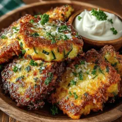 Zucchini-Fritters sind eine hervorragende Möglichkeit, um frisches Gemüse auf köstliche Weise zu genießen. Diese herzhaften kleinen Leckerbissen sind nicht nur ein Hit bei Familienessen, sondern auch eine perfekte Beilage für Grillpartys oder ein gesunder Snack für zwischendurch. Die Wurzeln der Zucchini-Fritters reichen bis in die mediterrane Küche zurück, wo Gemüsegerichte oft mit frischen Kräutern und einfachen Zutaten zubereitet werden. Diese frittierten Zucchini sind besonders beliebt in der italienischen und griechischen Küche, wo sie oft als Vorspeise serviert werden.