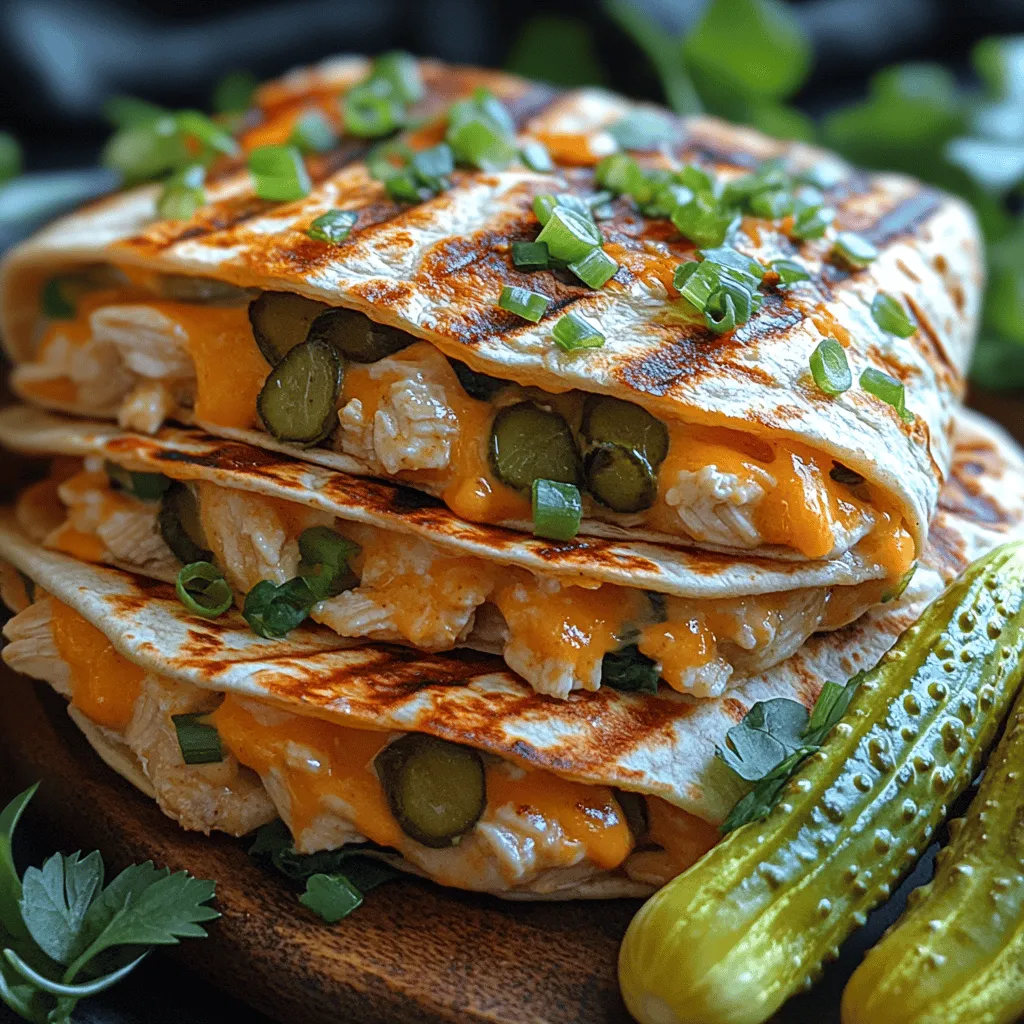 Die Krosse Gurken-Hühnchen-Wraps sind ein wahrer Genuss für alle, die schnelle und gesunde Mahlzeiten lieben. Dieses Rezept kombiniert saftiges, gegrilltes Hähnchen mit knackigen Dillgurken und einer cremigen Füllung, alles eingewickelt in eine zarte Weizentortilla. Ursprünglich als schnelles Mittagessen oder leichtes Abendessen gedacht, hat sich dieser Wrap schnell zu einem Favoriten für verschiedene Anlässe entwickelt – sei es ein Picknick im Freien, eine Grillparty oder einfach nur eine gesunde Option für den hektischen Alltag.