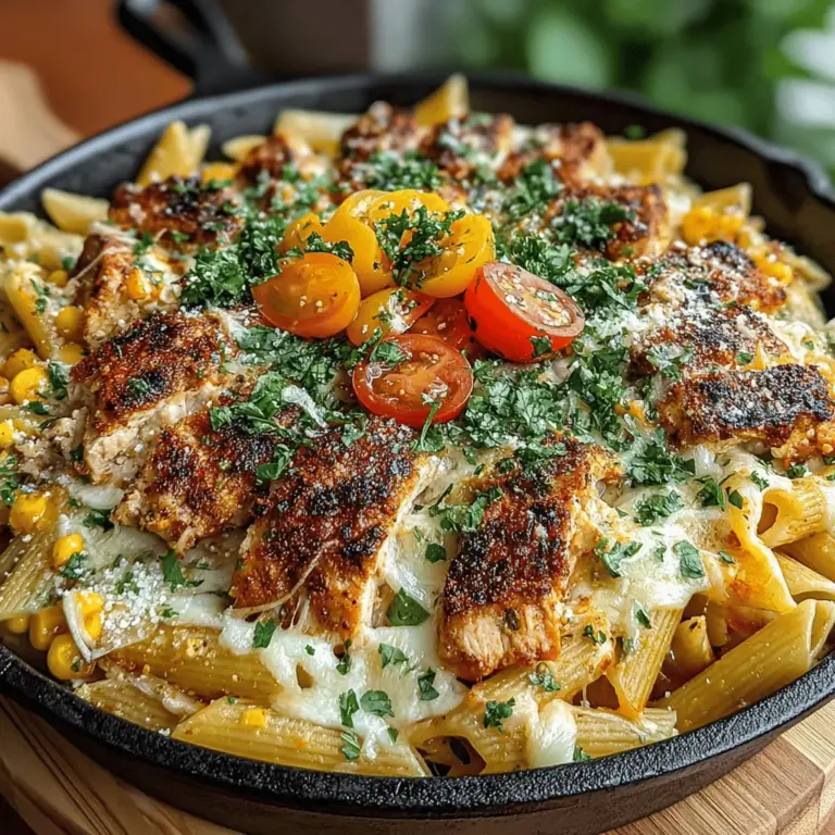 Wenn es um schnelle und schmackhafte Abendessen geht, stehen cremige Pasta-Gerichte ganz oben auf der Liste der Favoriten. Eine besonders köstliche Variante ist das Rezept für cremige Southwest-Hähnchen-Nudeln aus der Pfanne. Dieses Gericht kombiniert zarte Hähnchenstücke mit einer würzigen, cremigen Sauce und frischem Gemüse, perfekt für ein schnelles Abendessen unter der Woche oder als herzhaftes Gericht für Gäste.