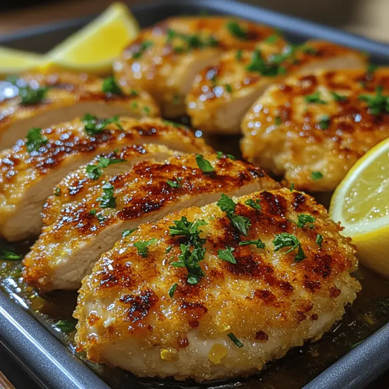 In der modernen Küche spielen Rezepte eine entscheidende Rolle, da sie nicht nur eine Anleitung zur Zubereitung von Gerichten bieten, sondern auch zum kreativen Ausdruck und zur Entdeckung neuer Geschmäcker anregen. Eines dieser köstlichen und zugleich einfach zuzubereitenden Gerichte ist das knusprige Zitronen-Hähnchen-Schnitzel. Dieses Gericht vereint zarte Hähnchenbrustfilets mit einer knusprigen Panade, die mit dem frischen Geschmack von Zitrone verfeinert wird. Es eignet sich perfekt für ein schnelles Abendessen, ein Festmahl oder einfach als Genuss für die ganze Familie.
