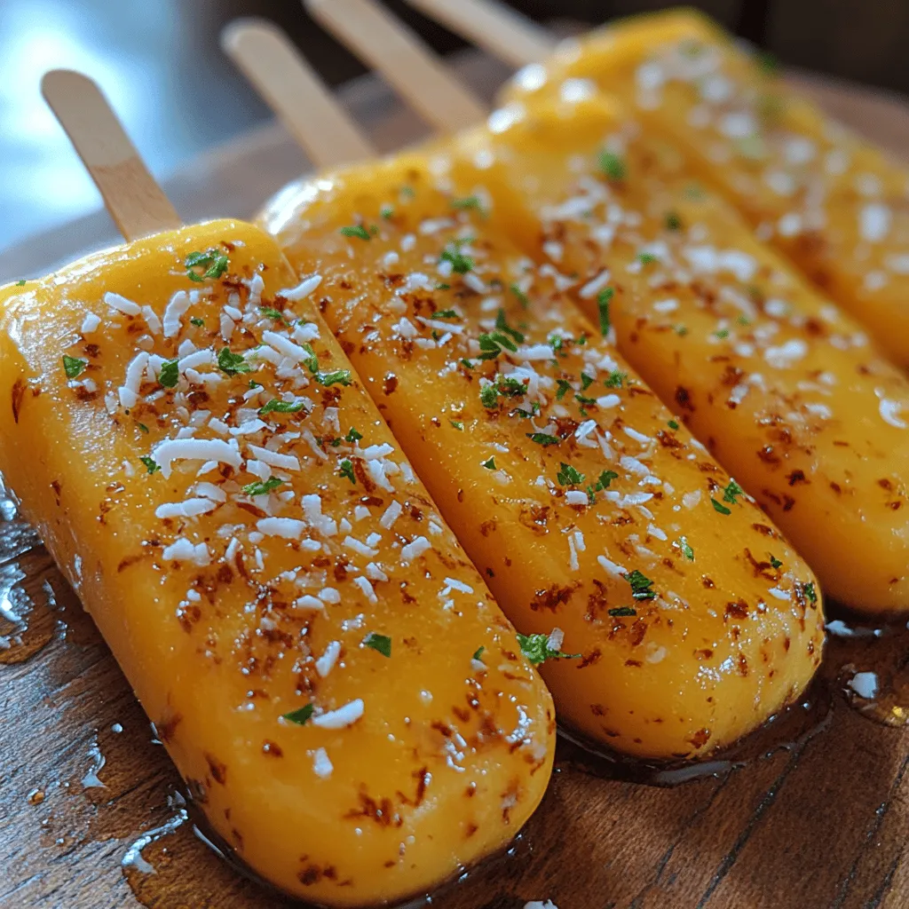 Wenn die Temperaturen steigen und die Sonne strahlt, gibt es nichts Besseres als eine erfrischende Leckerei, die gleichzeitig gesund ist. Die Verführerischen Mango-Kokos-Popsicles sind die ideale Wahl, um den Sommer zu genießen. Diese köstlichen Eis am Stiel sind nicht nur einfach zuzubereiten, sondern bieten auch eine wunderbare Kombination aus tropischem Mango-Geschmack und cremiger Kokosmilch. Sie sind perfekt für Kinder und Erwachsene und können ohne schlechtes Gewissen genossen werden, da sie aus natürlichen Zutaten bestehen.